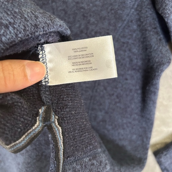 Woolrich blue quarter-zip sweater - Picture 7 of 9